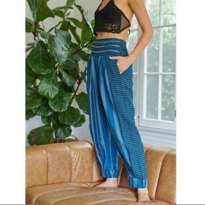 Free people jade jacquard ballon pants